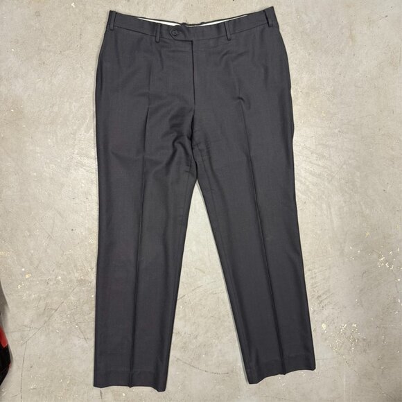 Canali Suit 2pc Water Resistant Made in Italy Full Canvas Wool Grey 42R 36x30 - Picture 13 of 15